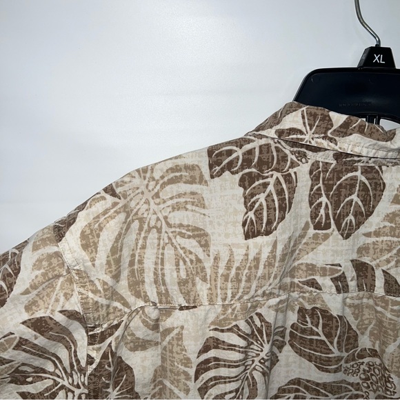 Columbia Shirt Adult Extra Large Multicolor Short Sleeve Cotton Hawaiian Mens - Picture 12 of 16